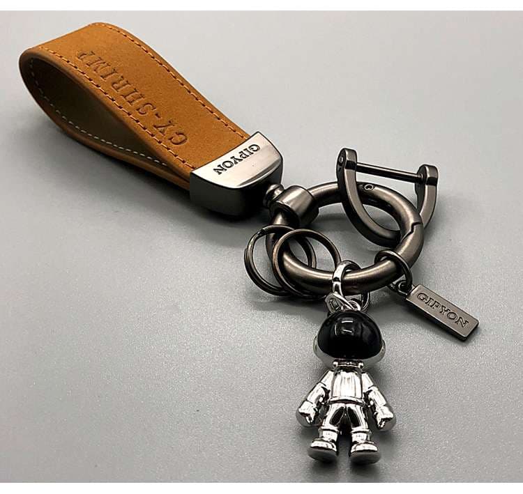 上質な本革製キーホルダー