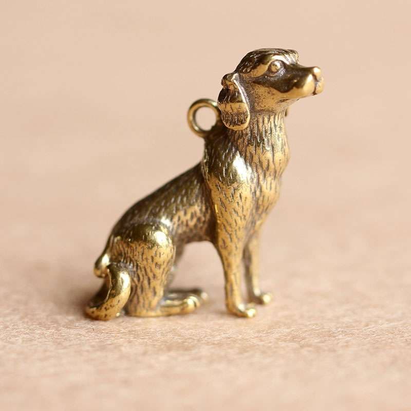 犬のキーホルダー