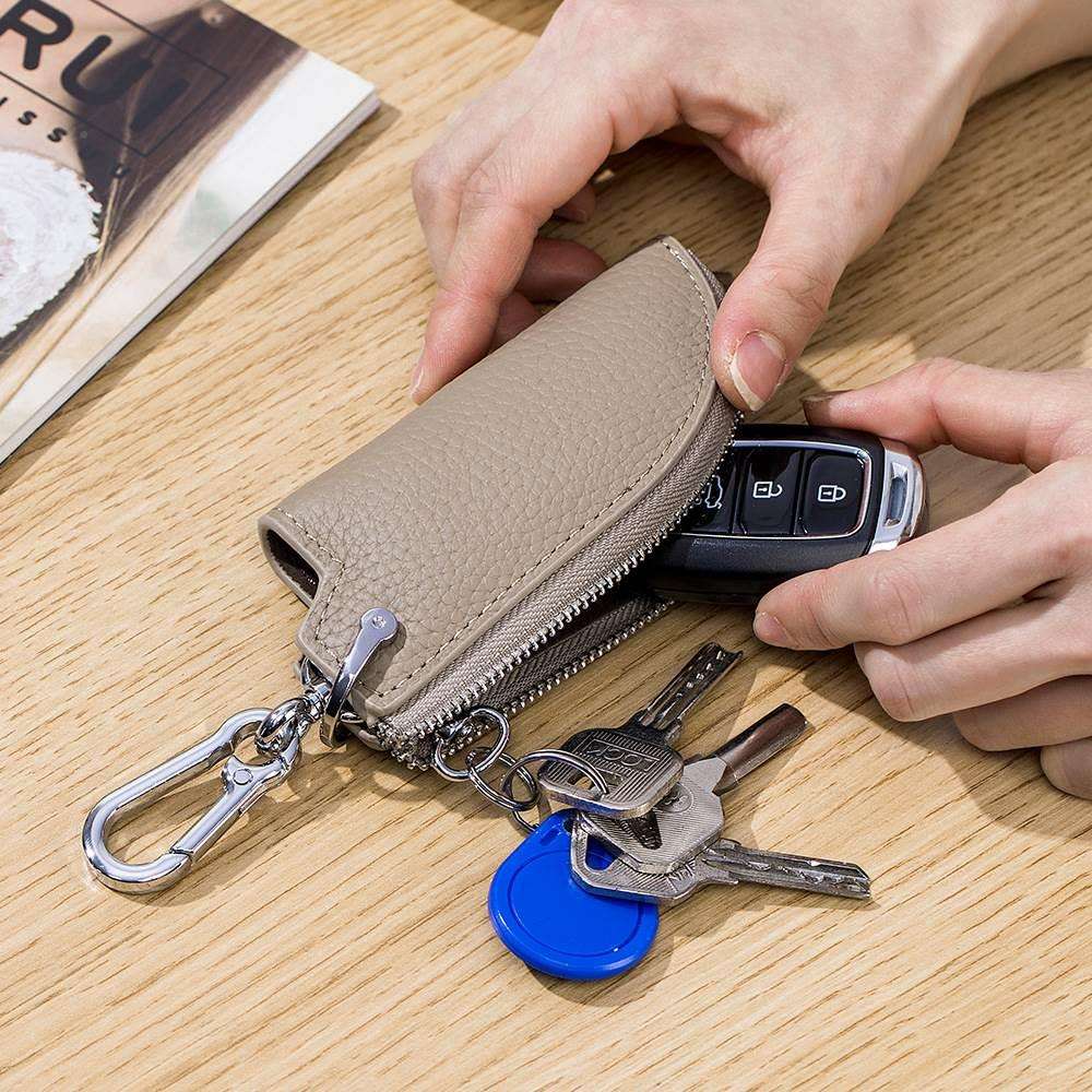 高級革製スマートキーケース