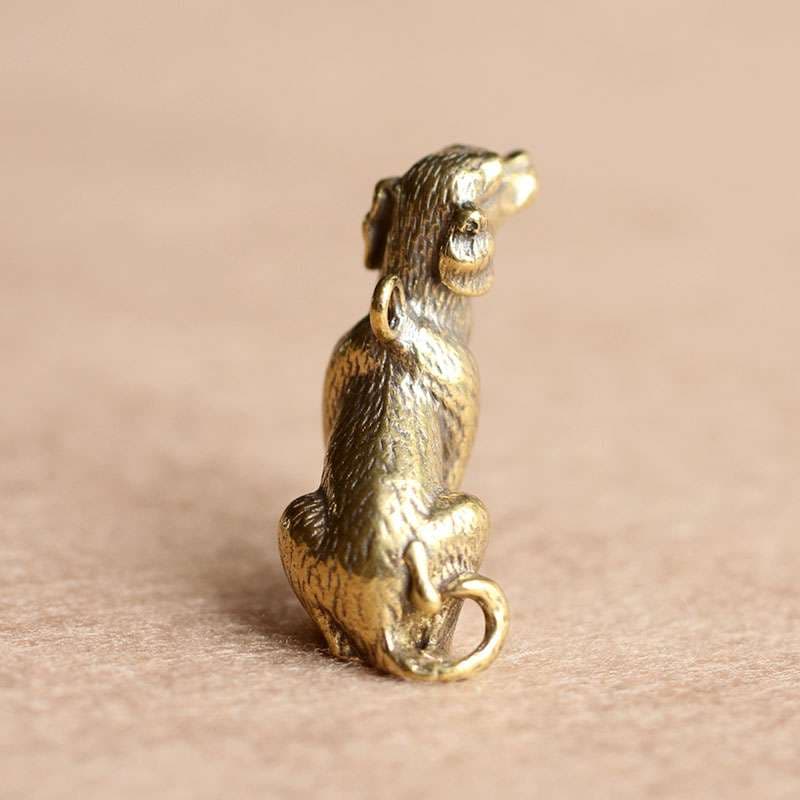 犬のキーホルダー