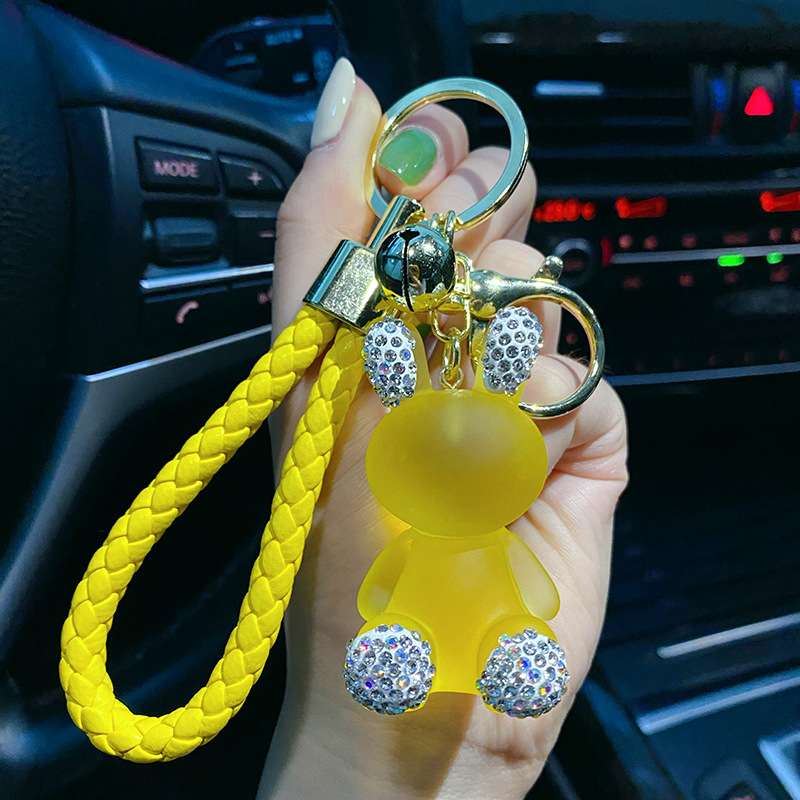 キラキラ動物キーホルダー