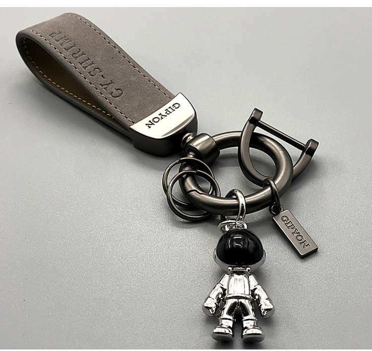 上質な本革製キーホルダー